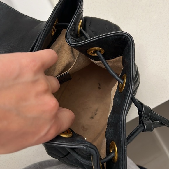 Gucci Matelasse GG Marmont Flap Backpack - Picture 7 of 11